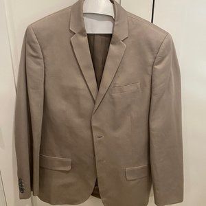Calvin Klein light weight beige/tan blazer size medium